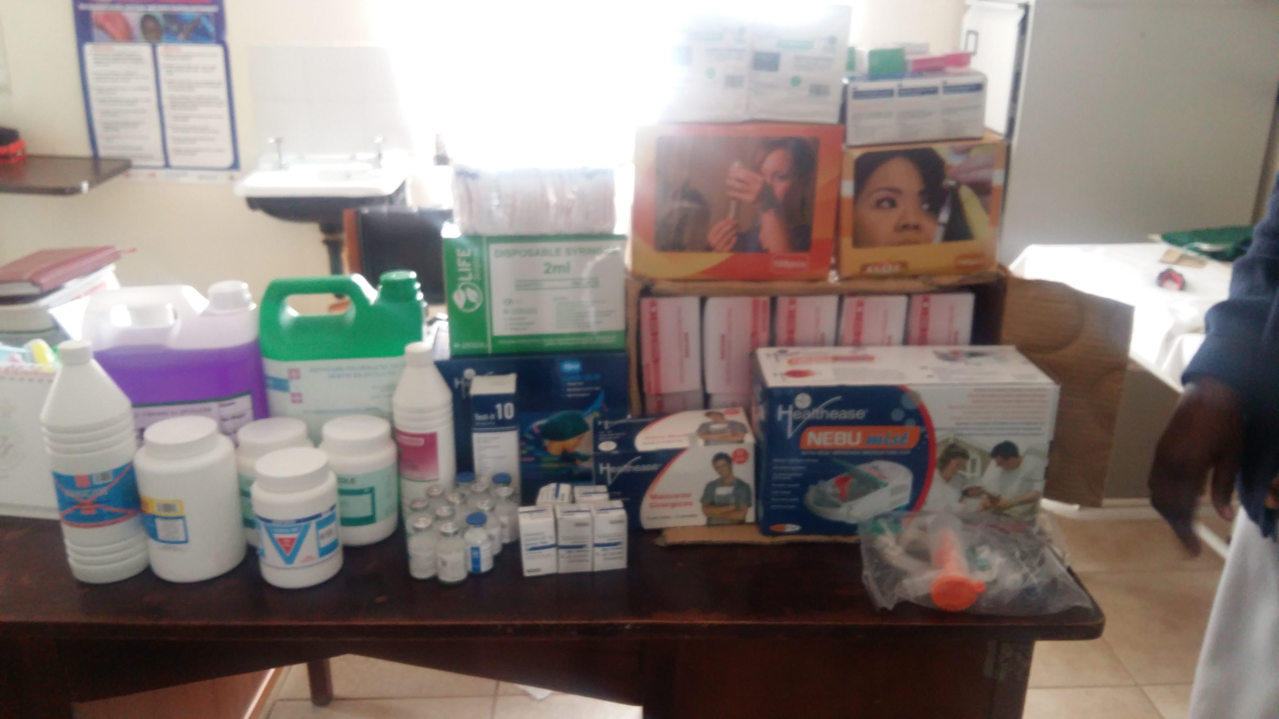 Medications bought with an individual donation from the UK